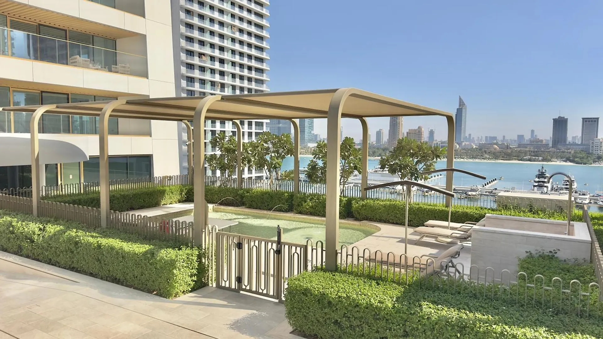 Guest Favorite 1Br Designer Apt With Beach Access By Vibel Dubai Forenede Arabiske Emirater