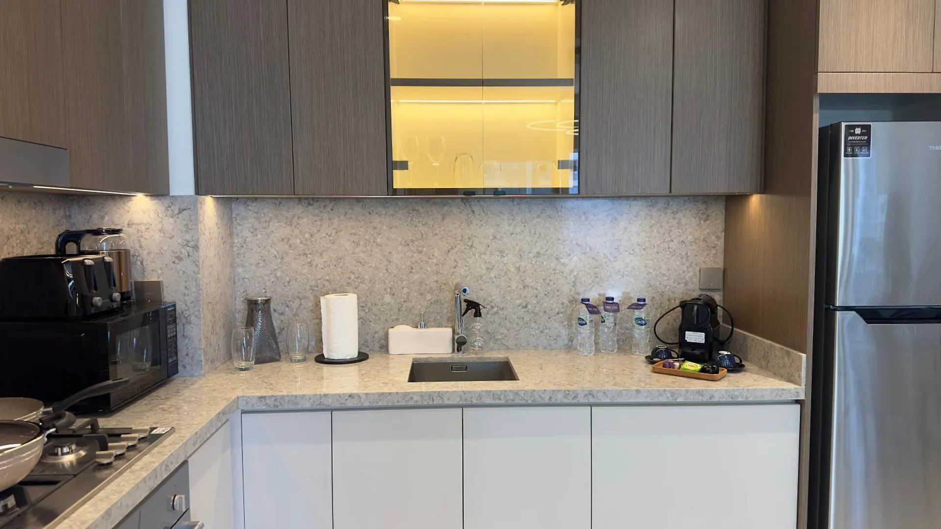 1Br Grand Bleu T2 In Emaar Beach Front By Vibel Dubai Daire