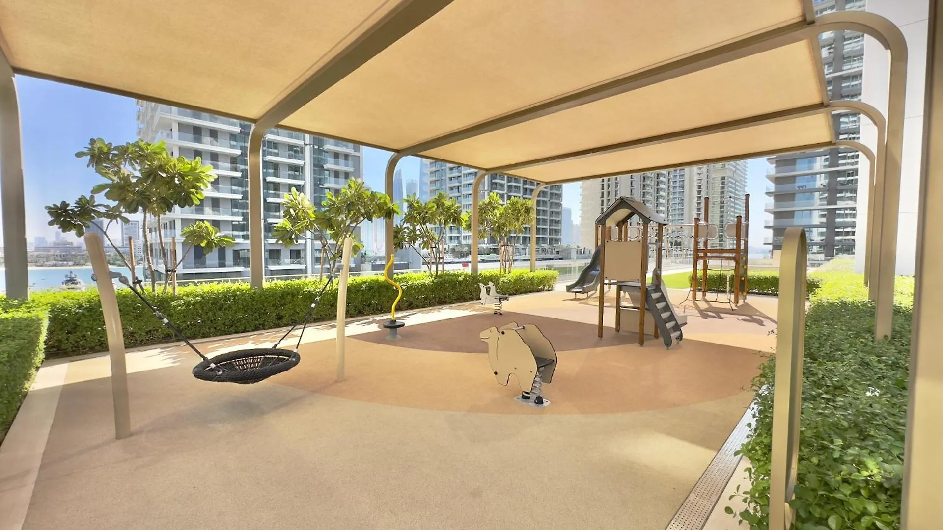 Guest Favorite 1Br Designer Apt With Beach Access By Vibel 두바이