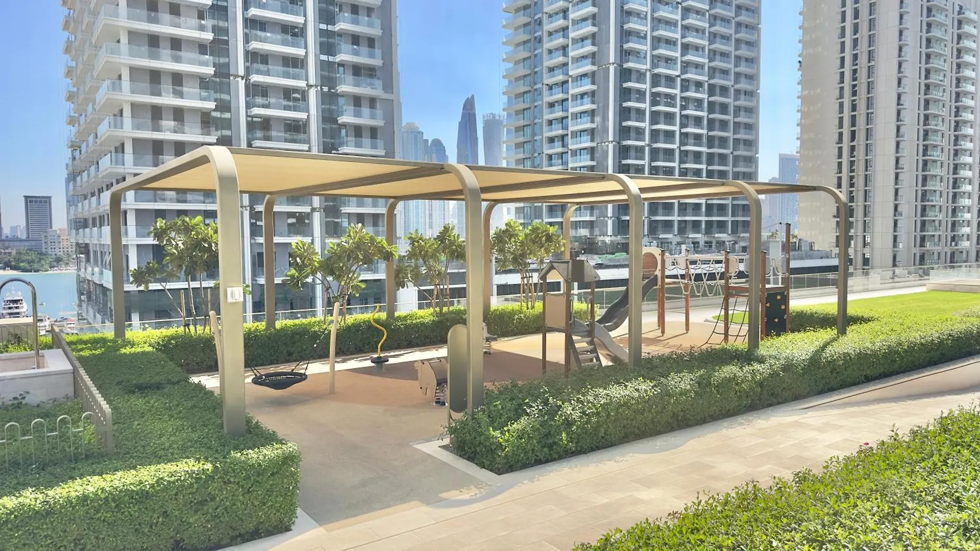 Guest Favorite 1Br Designer Apt With Beach Access By Vibel 두바이