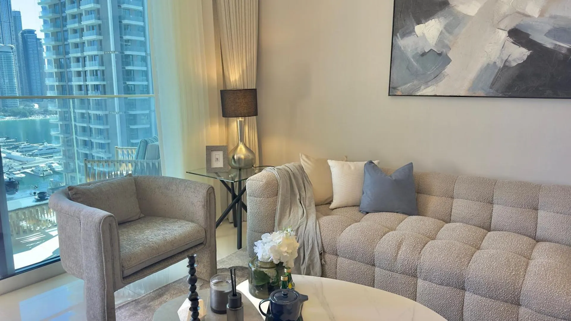 Guest Favorite 1Br Designer Apt With Beach Access By Vibel 두바이